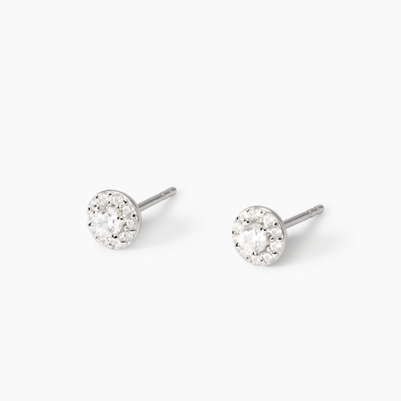 Mabina - Orecchini A Lobo - Argento 925 - Zirconi