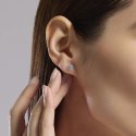 Mabina - Orecchini A Lobo - Argento 925 - Zirconi