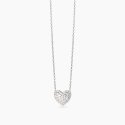 Mabina - Girocollo In Argento - Fiore Zirconi Feeling