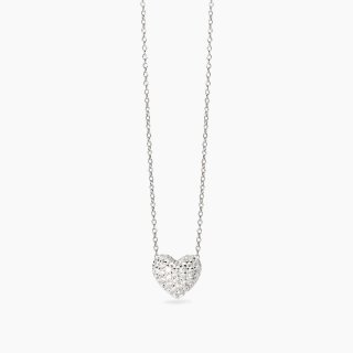 Mabina - Girocollo In Argento - Fiore Zirconi Feeling