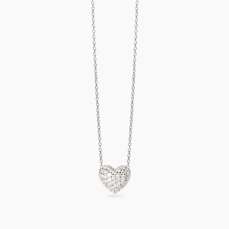 Mabina - Girocollo In Argento - Fiore Zirconi Feeling