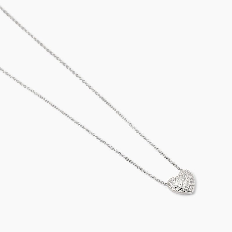 Mabina - Girocollo In Argento - Fiore Zirconi Feeling