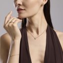 Mabina - Girocollo Con Ciondolo Fiore - Zirconi - Argento
