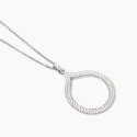 Mabina - Girocollo In Argento - Zirconi Bianchi - Regolabile