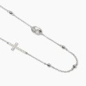 Mabina - Girocollo Rosario - Argento - Zirconi