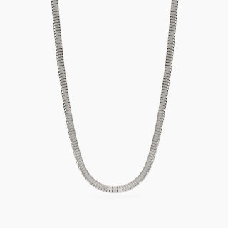 Mabina - Collana Uomo - Catena Snake - Argento 925