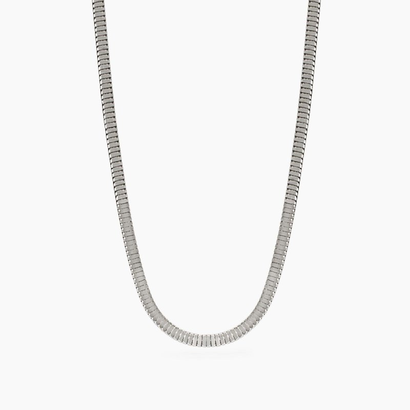 Mabina - Collana Uomo - Catena Snake - Argento 925