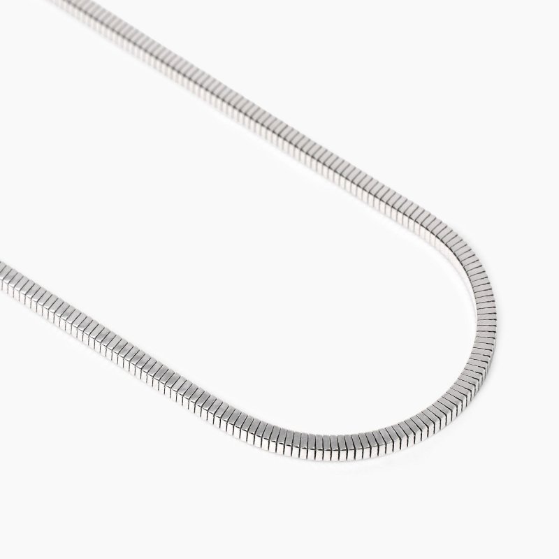 Mabina - Collana Uomo - Catena Snake - Argento 925