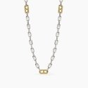 Mabina - Collana Uomo Skipper - Argento - Oro 18K