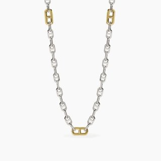 Mabina - Collana Uomo Skipper - Argento - Oro 18K