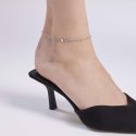 Mabina - Cavigliera Quadrifogli - Argento 925 - Zirconi