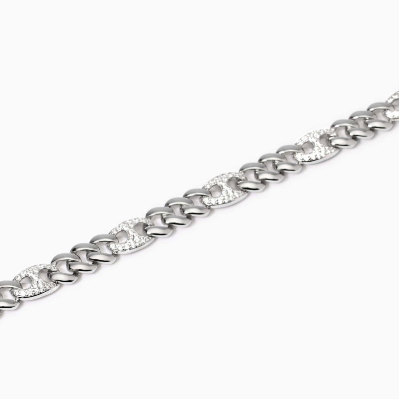 Mabina - Bracciale In Argento - Zirconi - Misura Unica