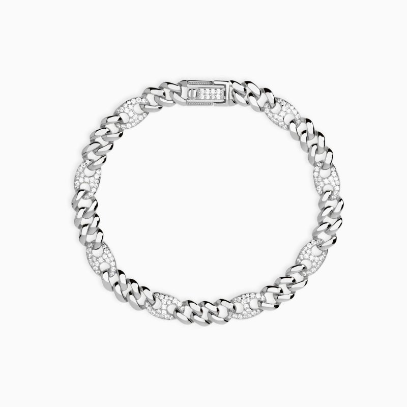 Mabina - Bracciale In Argento - Zirconi - Misura Unica