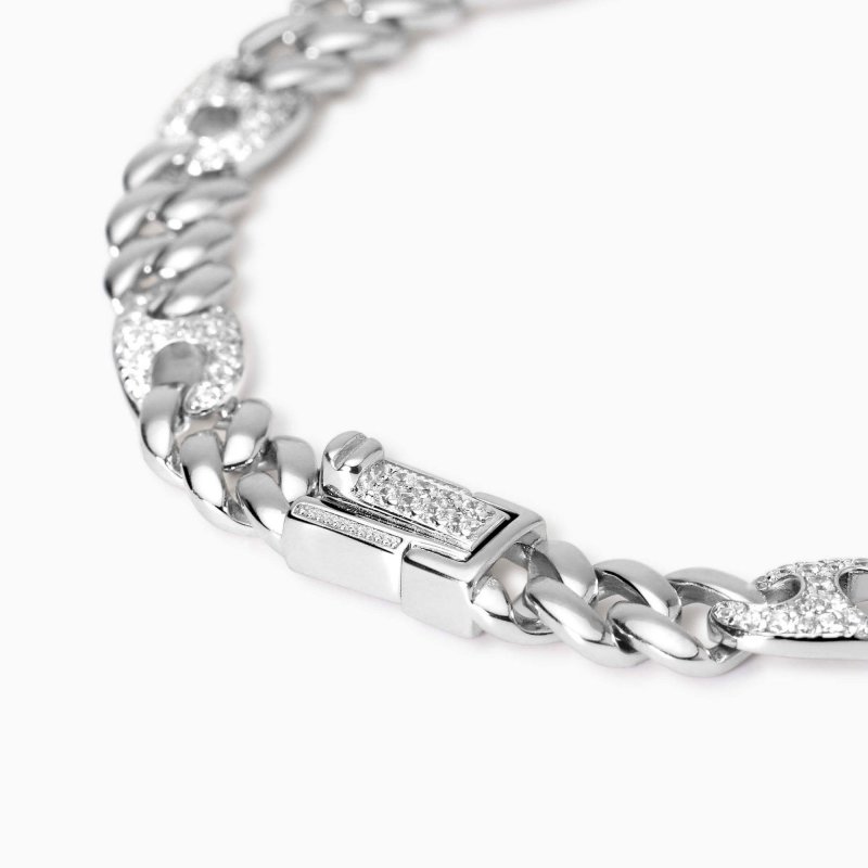 Mabina - Bracciale In Argento - Zirconi - Misura Unica
