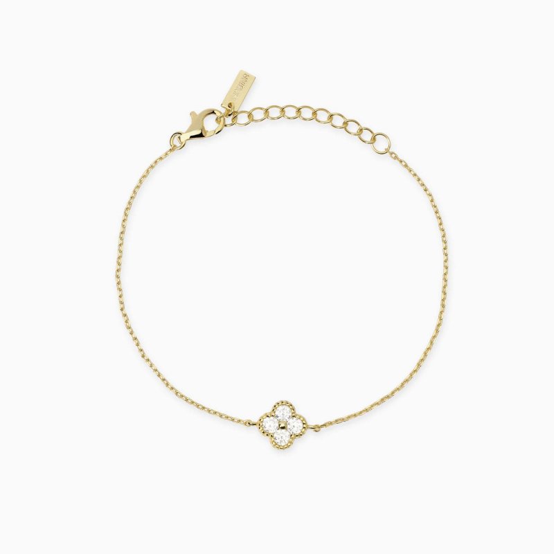 Mabina - Bracciale Jasmine - Argento Dorato - Zirconi