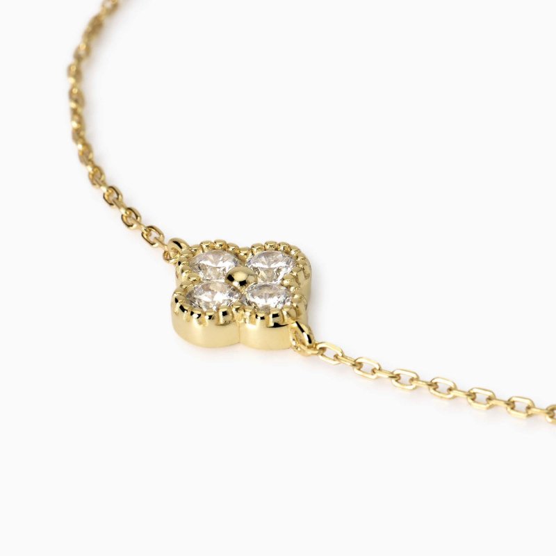Mabina - Bracciale Jasmine - Argento Dorato - Zirconi