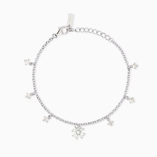 Mabina - Bracciale Con Ciondoli - Zircone - Quadrifoglio