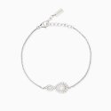 Mabina - Bracciale Infinito - Argento - Perla Coltivata