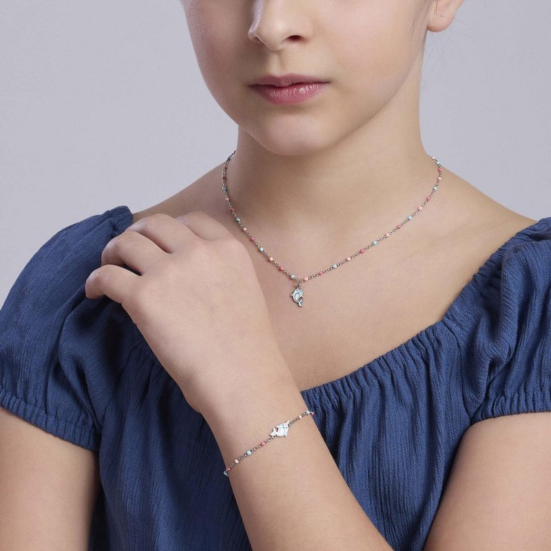 Mabina - Bracciale Delfina - Argento - Smaltato