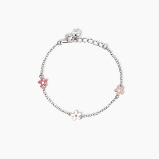 Mabina - Bracciale Flora - Argento Rodiato - Smalto