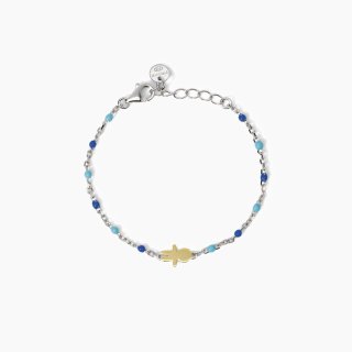 Mabina - Bracciale Bambino - Argento - Oro 9K