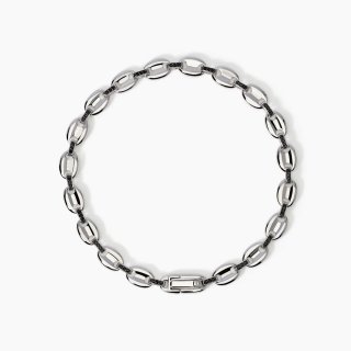 Mabina - Bracciale Uomo - Maglia Marina - Zirconi Neri