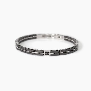 Mabina - Bracciale Con Maglie - Argento E Ceramica