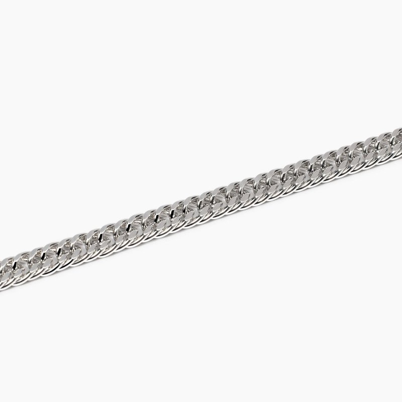 Mabina - Bracciale Uomo - Catena Groumette - Argento