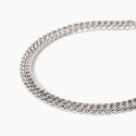 Mabina - Bracciale Uomo - Catena Groumette - Argento