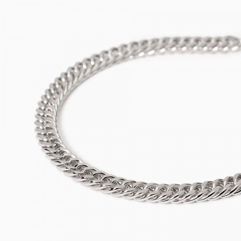 Mabina - Bracciale Uomo - Catena Groumette - Argento