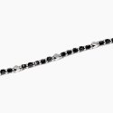 Mabina - Bracciale Uomo - Argento - Agata Nera