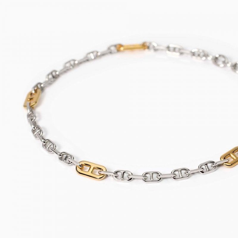 Mabina - Bracciale Uomo - Argento Rodiato - Oro 18K