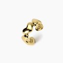Mabina - Anello Contrarié - Argento Dorato - Cuori