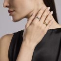 Mabina - Anello Contrarié - Argento Dorato - Cuori