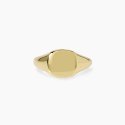 Mabina - Anello Chevalier - Argento 925 - Oro 18K