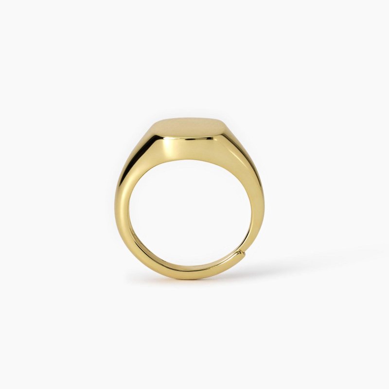 Mabina - Anello Chevalier - Argento 925 - Oro 18K