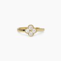 Mabina - Anello Jasmine - Argento Dorato - Zirconi