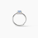 Mabina - Anello Con Acquamarina Sintetica - Argento 925