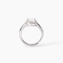 Mabina - Anello Argento Zircone - Taglio Princess