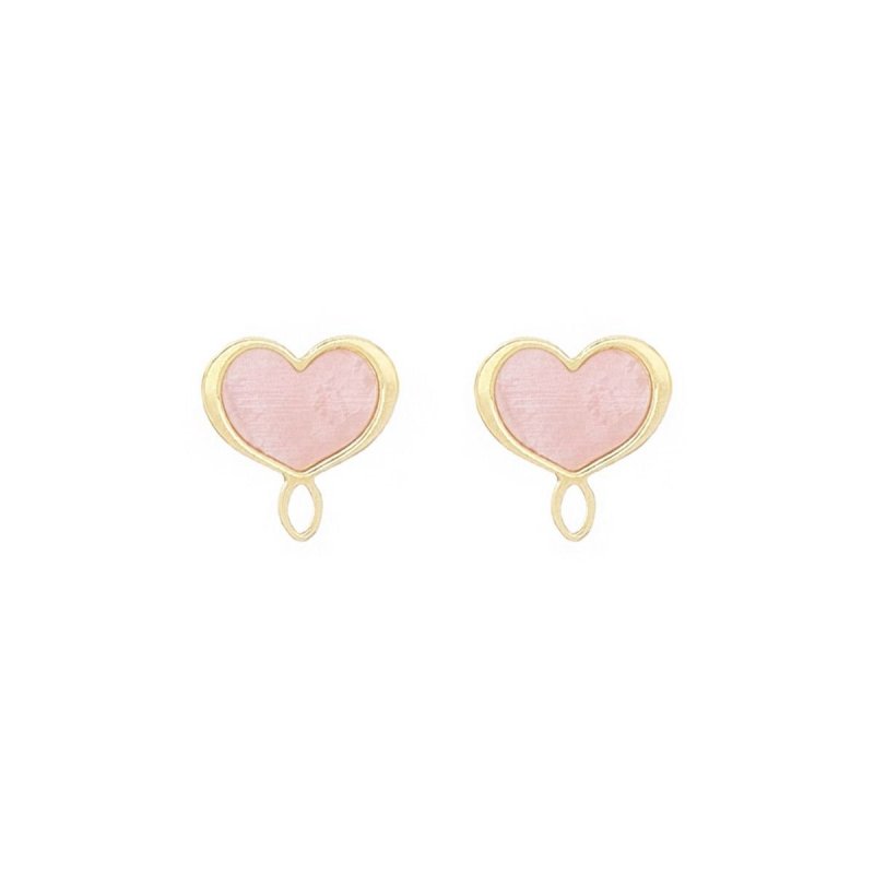 Maman Et Sophie - Orecchini Madreperla Rosa - Argento 925