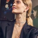 Maman Et Sophie - Orecchini Frange Acquamarina - Eleganza