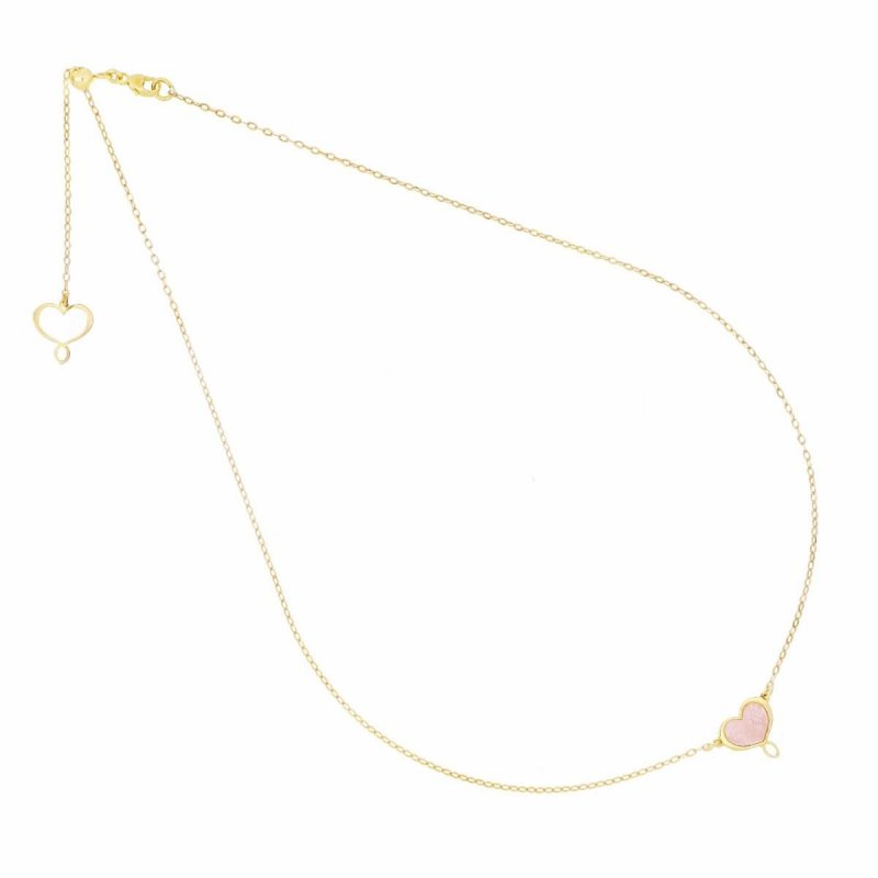 Maman Et Sophie - Girocollo Madreperla Rosa - Argento 925