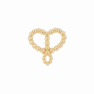 Maman Et Sophie - Fibbia Nastro Cuore - Argento 925