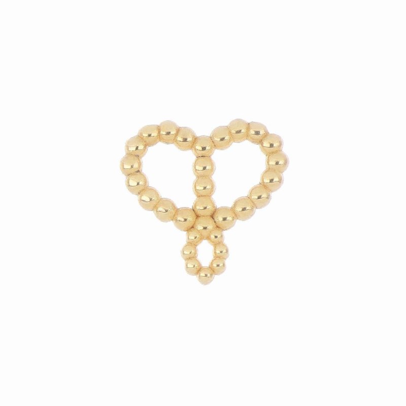 Maman Et Sophie - Fibbia Nastro Cuore - Argento 925