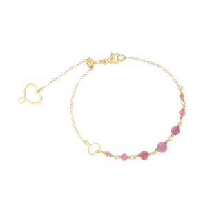 Maman Et Sophie - Bracciale Onda Rosa - Argento 925