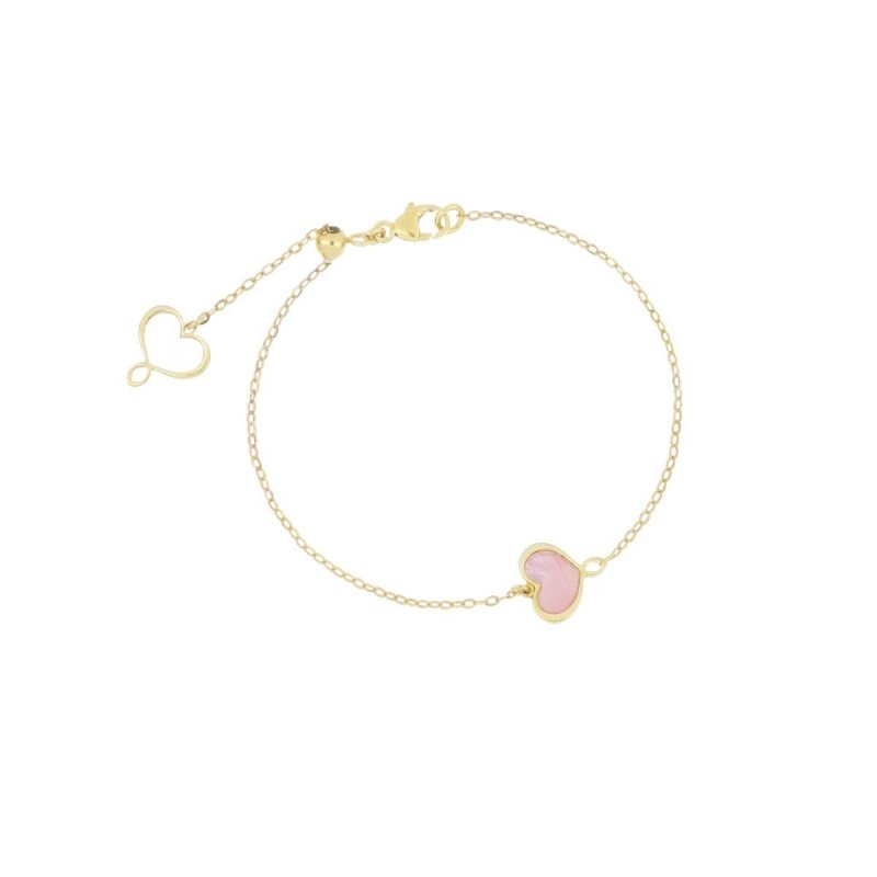 Maman Et Sophie - Bracciale Madreperla Rosa - Argento