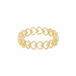 Maman Et Sophie - Anello You - Argento 925 Placcato Oro