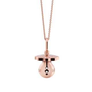 Le Bebe' - Collana Suonamore I Ciucci - Argento - Oro Rosa