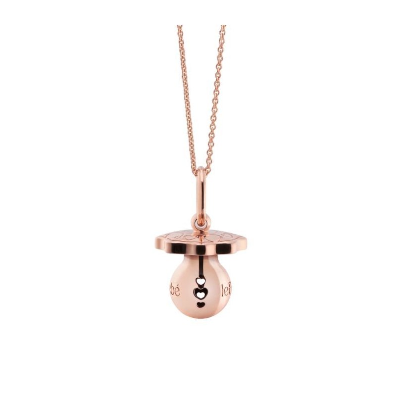 Le Bebe' - Collana Suonamore I Ciucci - Argento - Oro Rosa