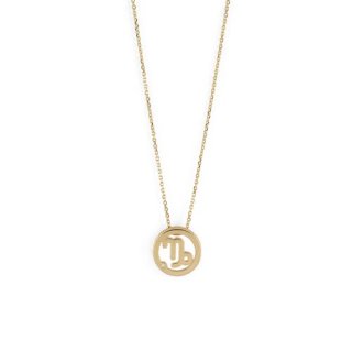 Bliss - Collana Capricorno - Oro Giallo 9Kt - Diamante
